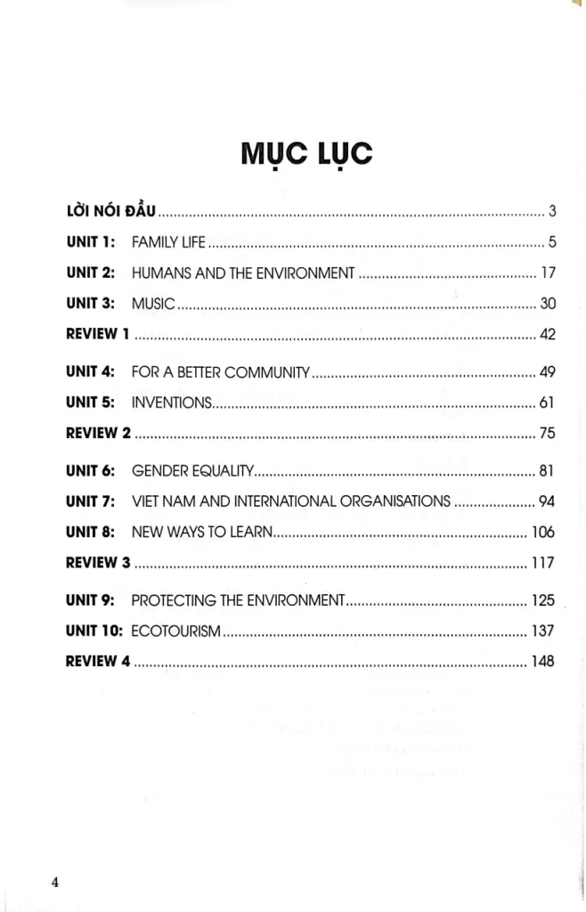 BÀI TẬP TIẾNG ANH LỚP 10 - ENGLISH EXERCICES 10 (Dùng kèm SGK Tiếng Anh 10 GLOBAL SUCCESS)